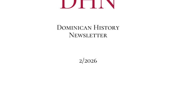 Dominican History Newsletter 2/2026